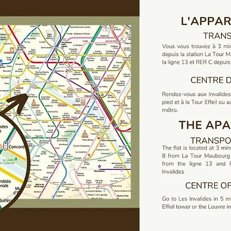 81g. New Renovated Invalides Effeiltower * Parigi